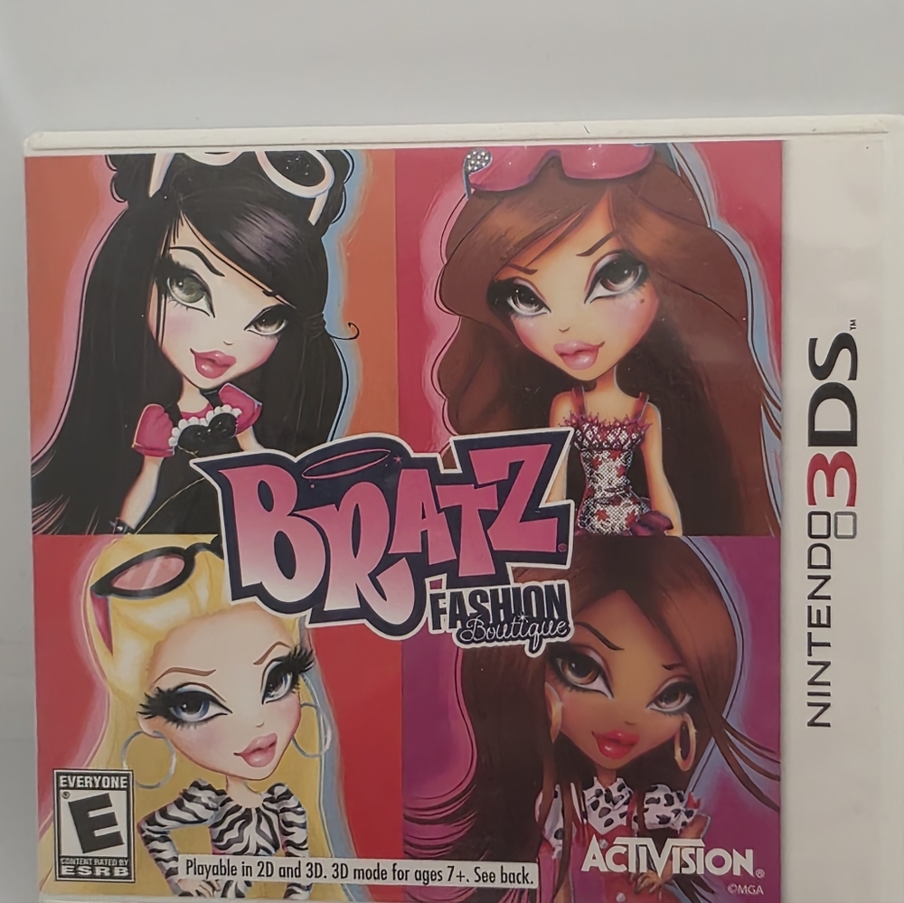 Bratz Fashion Boutique Nintendo 3DS Game